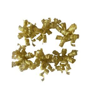 Sparkling Gold Premium Bows  Set of 6 -$18  Set of 5 -$15 Set of 4 -$12